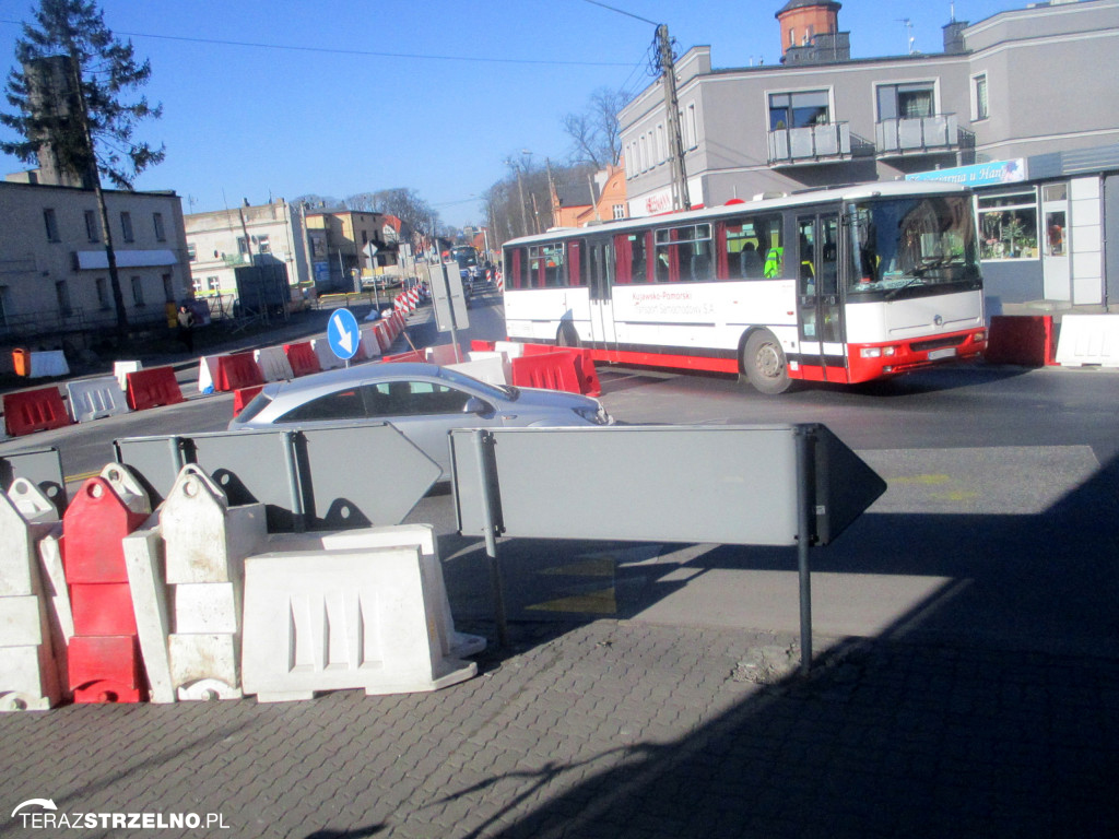 Pierwszy dzień budowy rond za nami