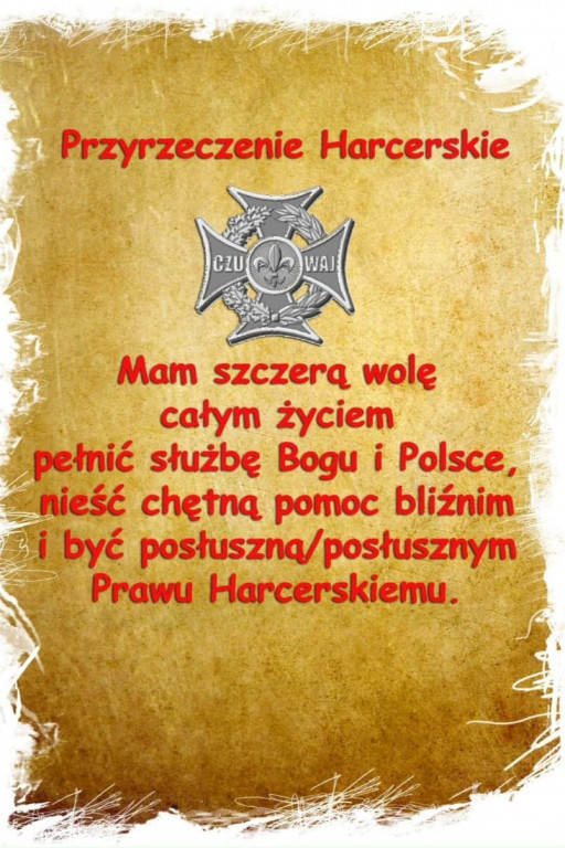 Zbiórka dla zuchów i harcerzy przygotowujących się do obietnicy i przyrzeczenia