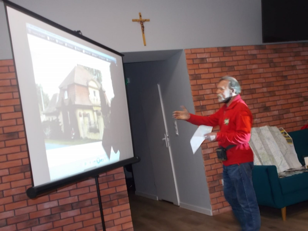 Spotkanie z Antonim Ścigaczem w Klubie Seniora w Strzelnie