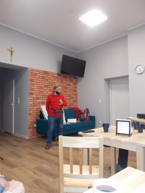 Spotkanie z Antonim Ścigaczem w Klubie Seniora w Strzelnie