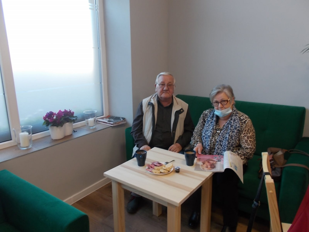 Spotkanie z Antonim Ścigaczem w Klubie Seniora w Strzelnie