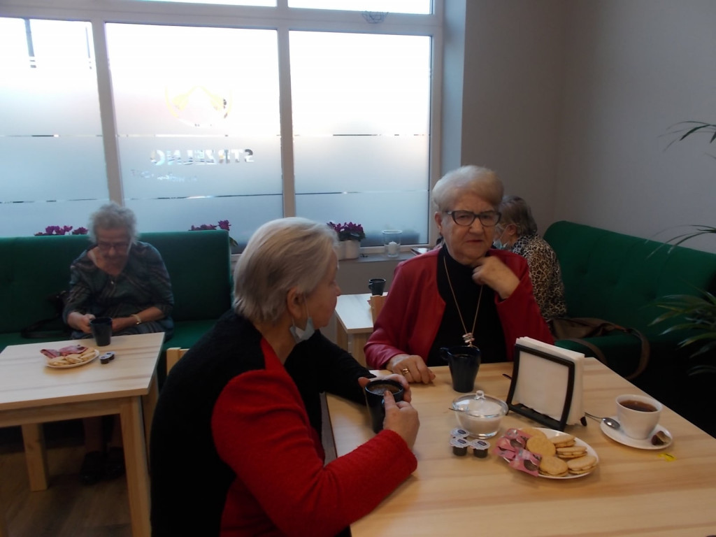 Spotkanie z Antonim Ścigaczem w Klubie Seniora w Strzelnie