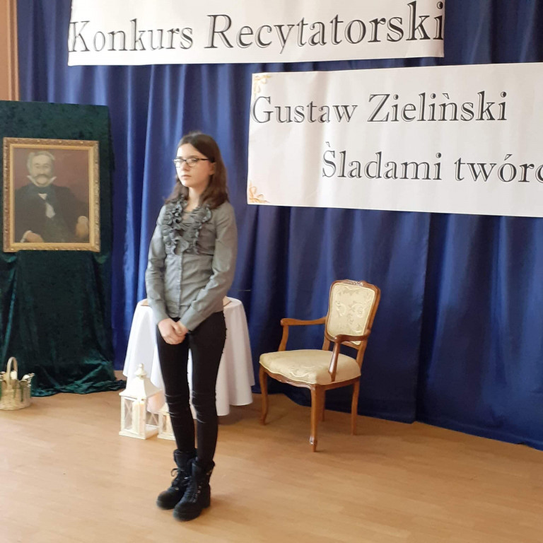 Konkurs recytatorski w SP im. Gustawa Zielińskiego w Markowicach