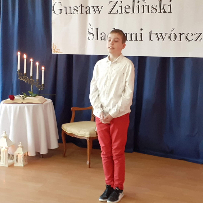 Konkurs recytatorski w SP im. Gustawa Zielińskiego w Markowicach