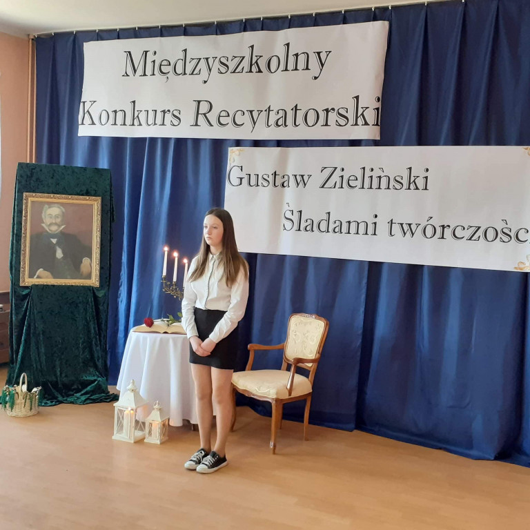 Konkurs recytatorski w SP im. Gustawa Zielińskiego w Markowicach