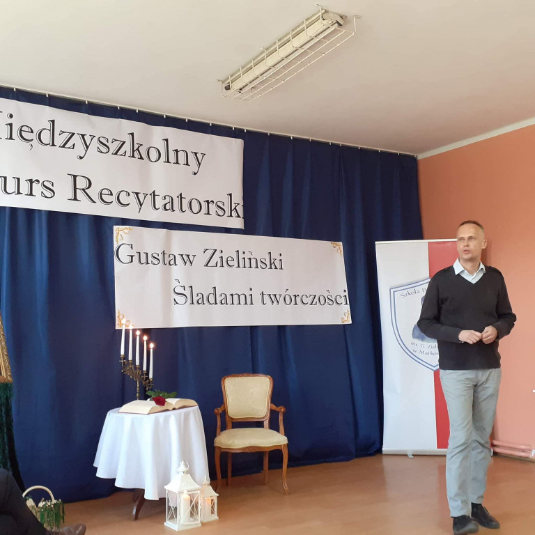 Konkurs recytatorski w SP im. Gustawa Zielińskiego w Markowicach
