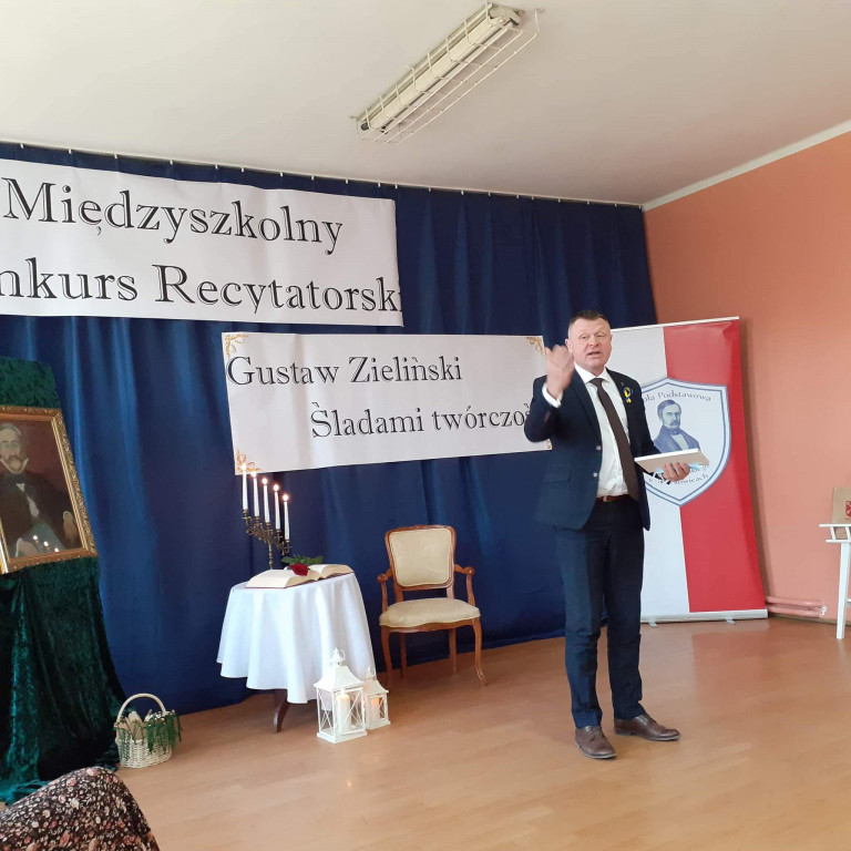 Konkurs recytatorski w SP im. Gustawa Zielińskiego w Markowicach