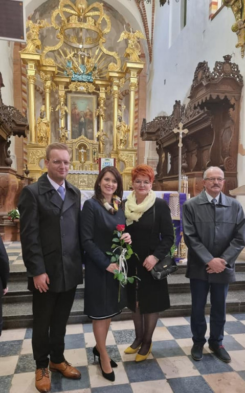 Wprowadzenie ks. Krzysztofa w urząd proboszcza w strzeleńskiej świątyni