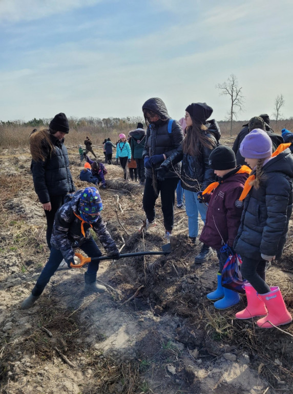 Dobrze wykorzystana sobota - sadzili las w Miradzu