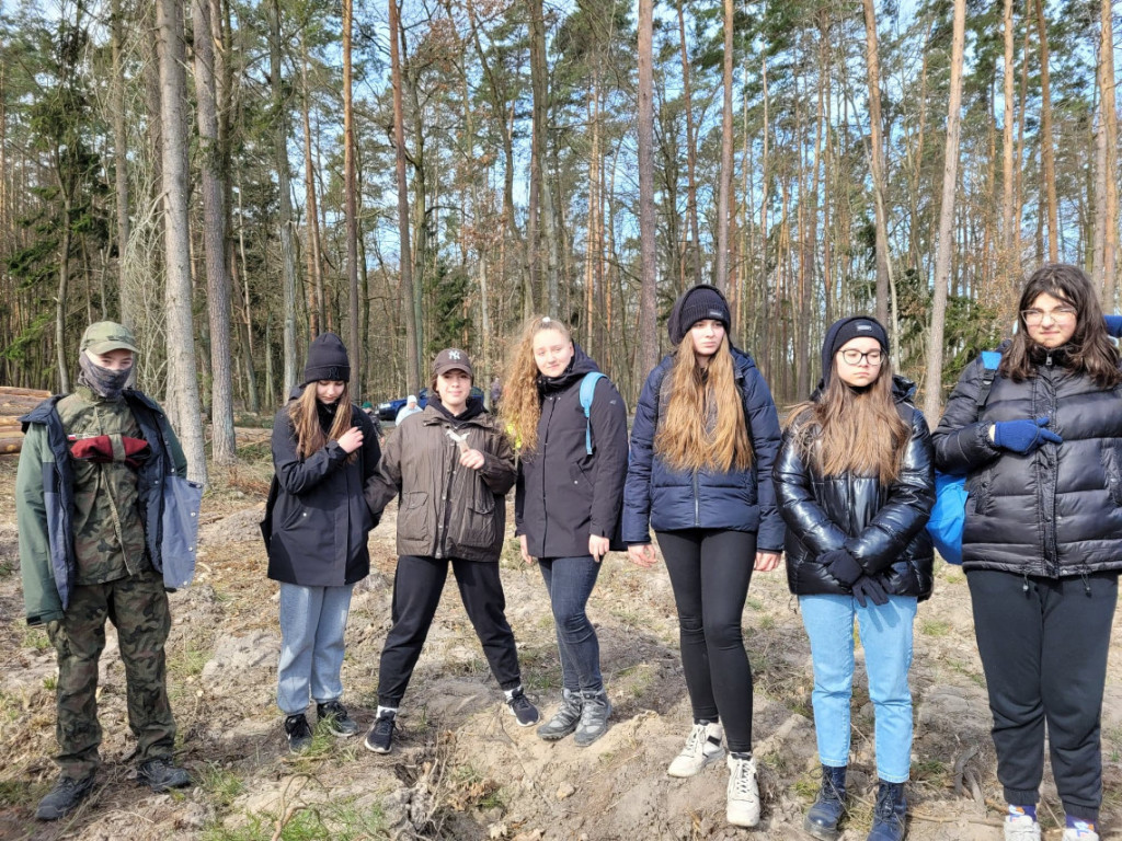 Dobrze wykorzystana sobota - sadzili las w Miradzu