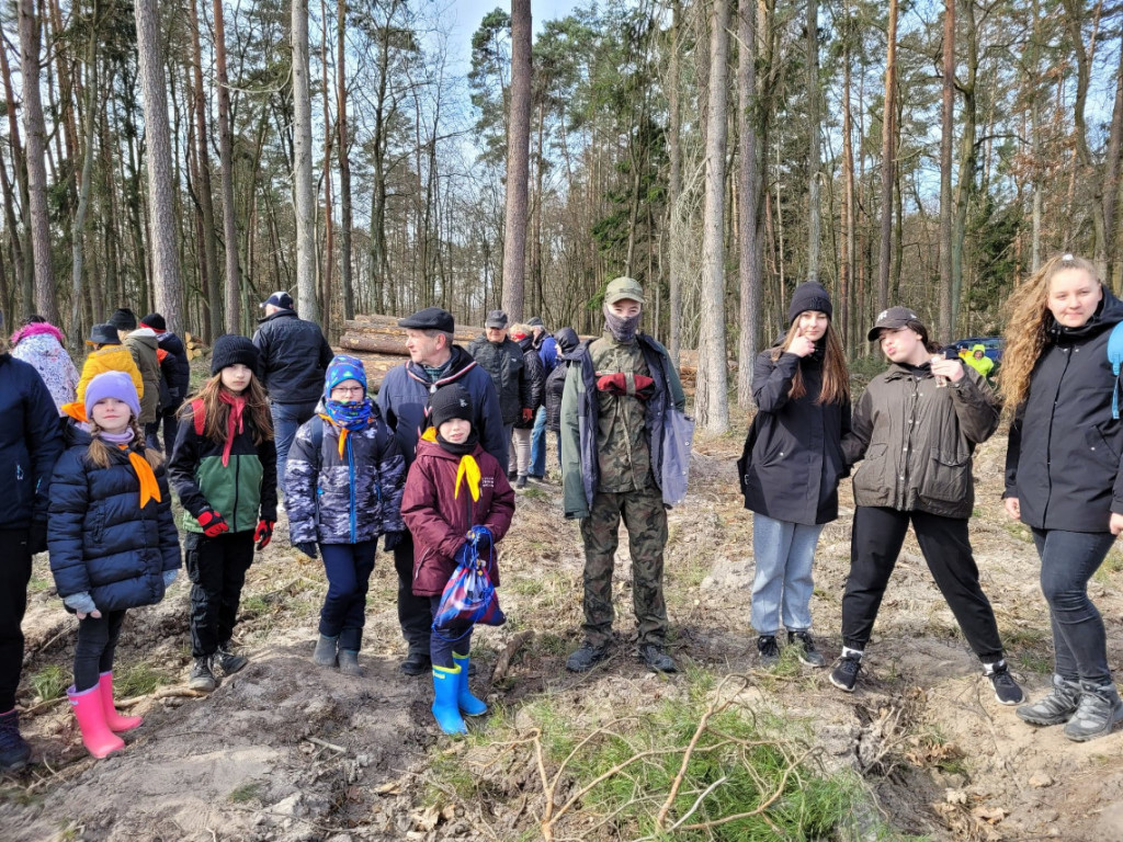 Dobrze wykorzystana sobota - sadzili las w Miradzu