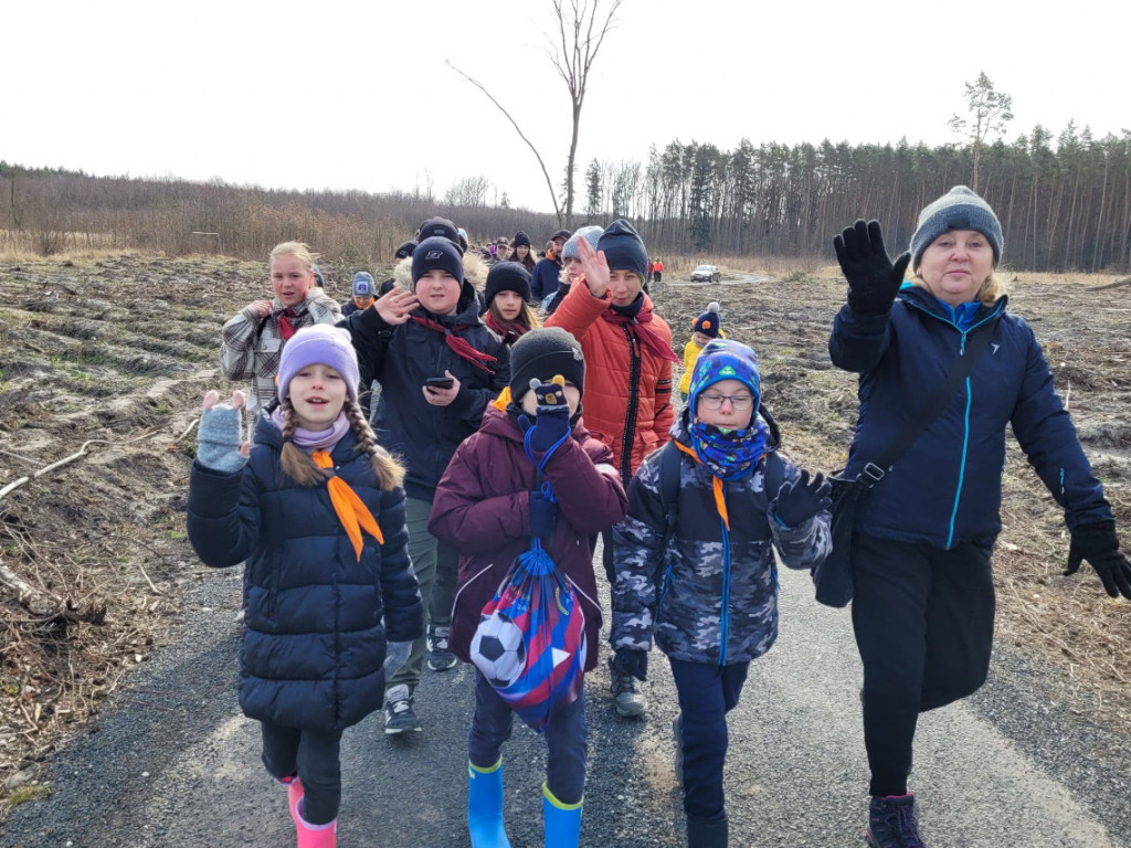 Dobrze wykorzystana sobota - sadzili las w Miradzu