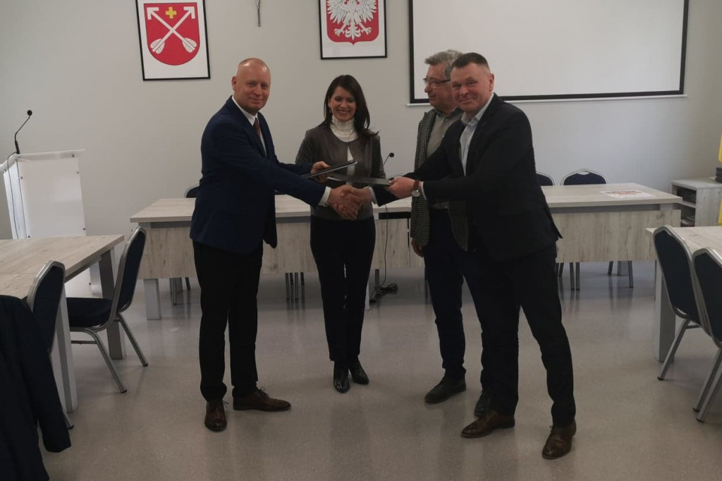 Podpisanie umowy na przebudowę ul. Kościuszki