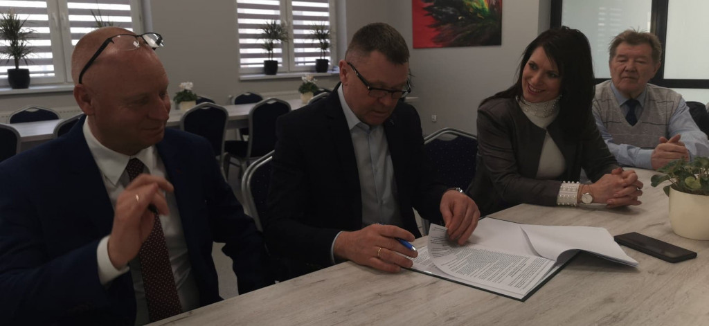 Podpisanie umowy na przebudowę ul. Kościuszki