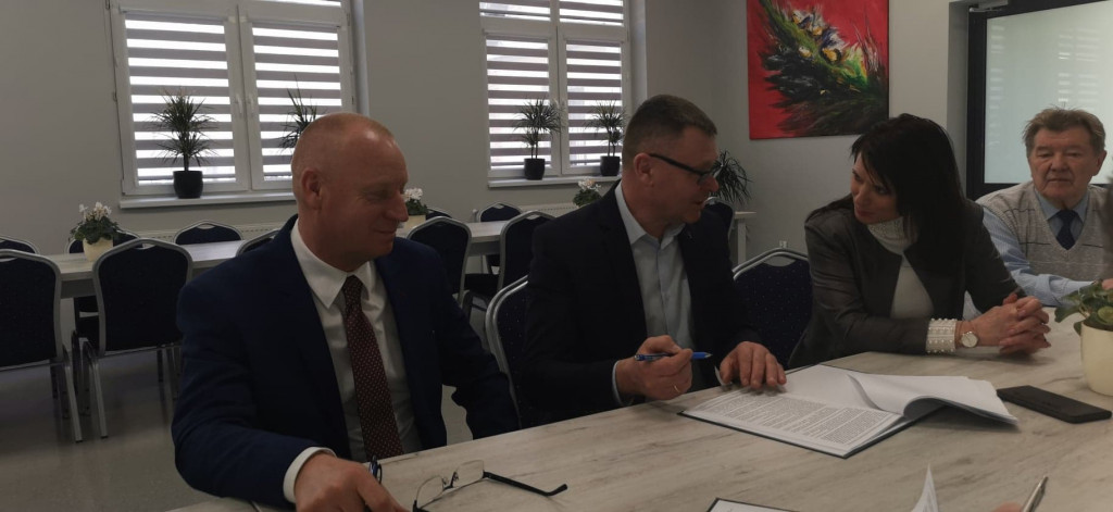 Podpisanie umowy na przebudowę ul. Kościuszki