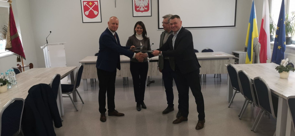 Podpisanie umowy na przebudowę ul. Kościuszki