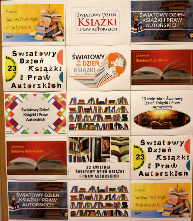 Światowy Dzień Książki i Praw Autorskich w SP im. J. Dałkowskiego