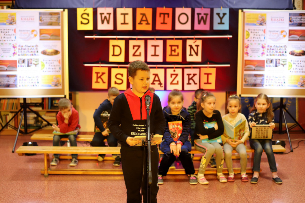 Światowy Dzień Książki i Praw Autorskich w SP im. J. Dałkowskiego