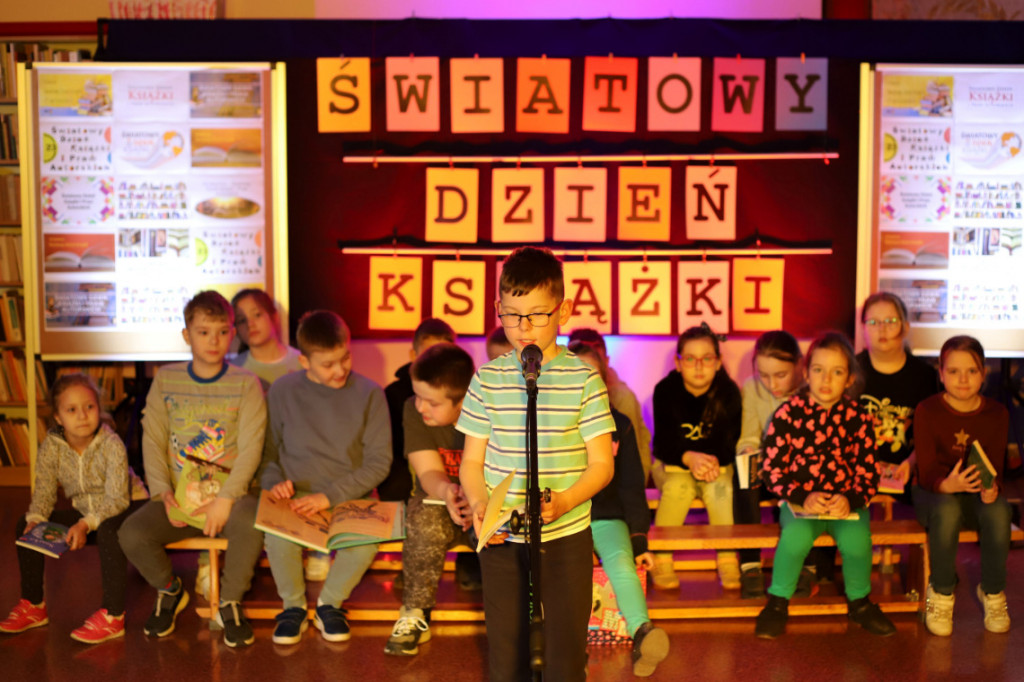 Światowy Dzień Książki i Praw Autorskich w SP im. J. Dałkowskiego