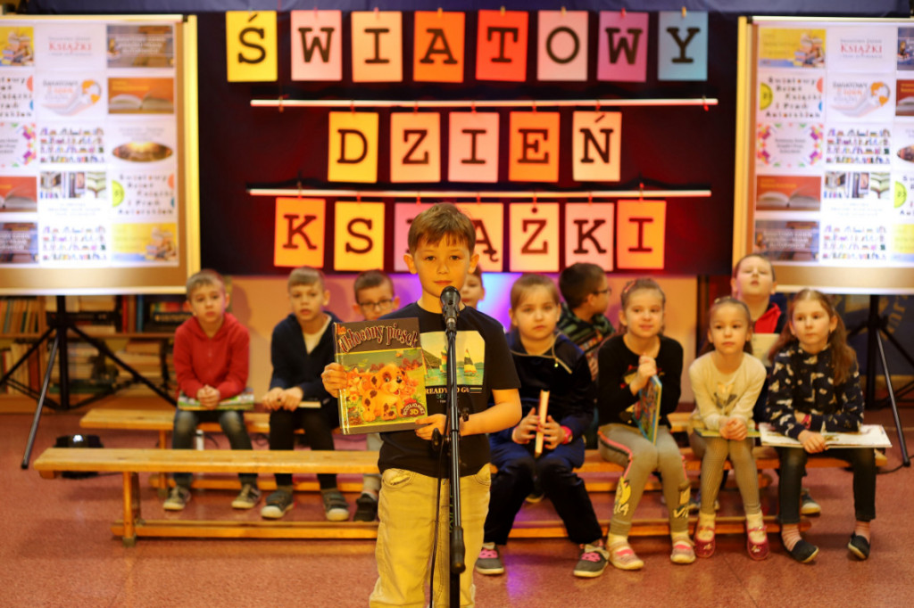 Światowy Dzień Książki i Praw Autorskich w SP im. J. Dałkowskiego