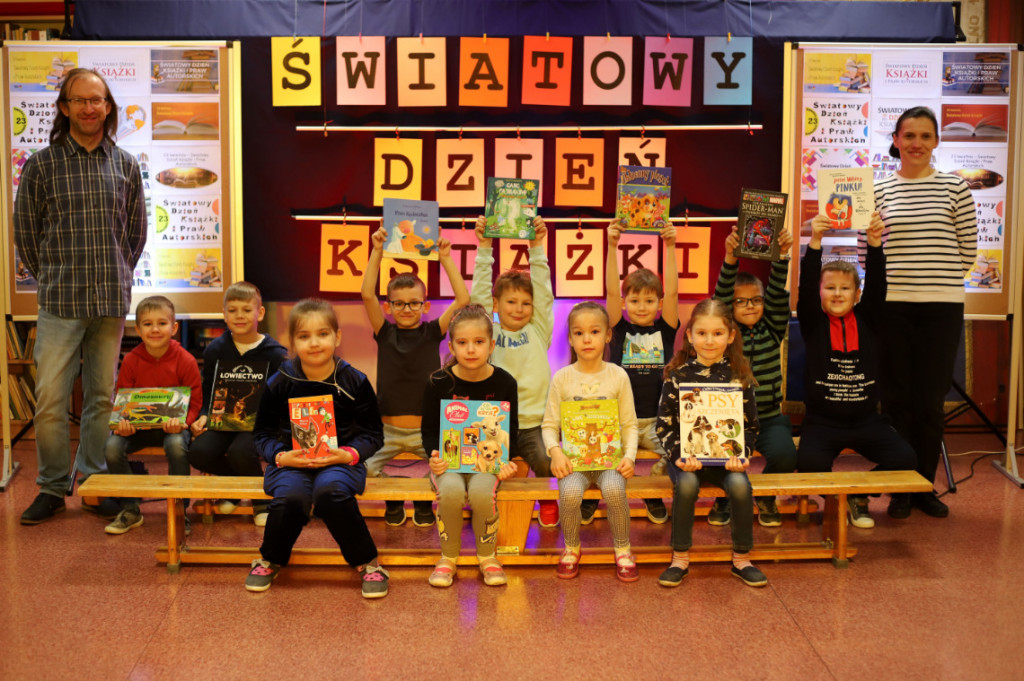 Światowy Dzień Książki i Praw Autorskich w SP im. J. Dałkowskiego