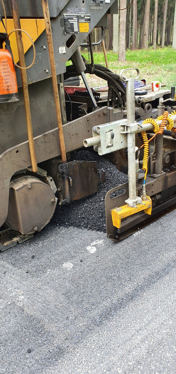 Trwa modernizacja drogi Strzelno - Wójcin