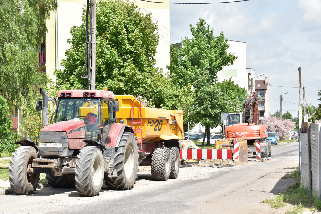 Ruszył remont ul Kościuszki w Strzelnie