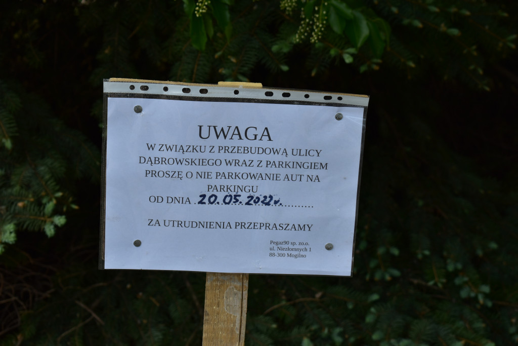 Ruszył remont ul Kościuszki w Strzelnie
