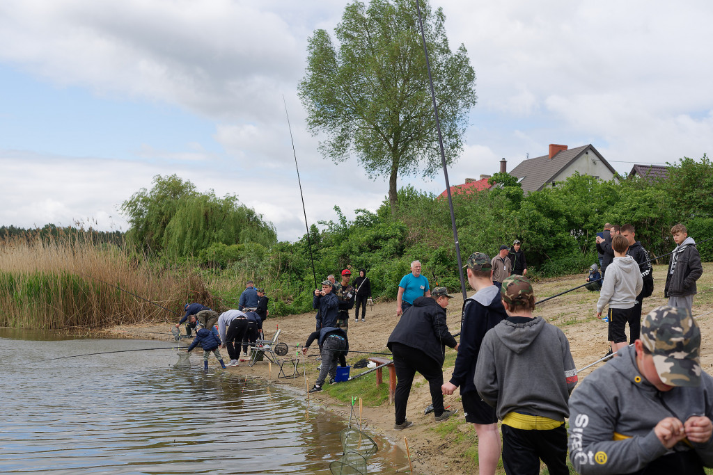 Zawody wędkarskie i plener malarski w Łąkiem - fotorelacja