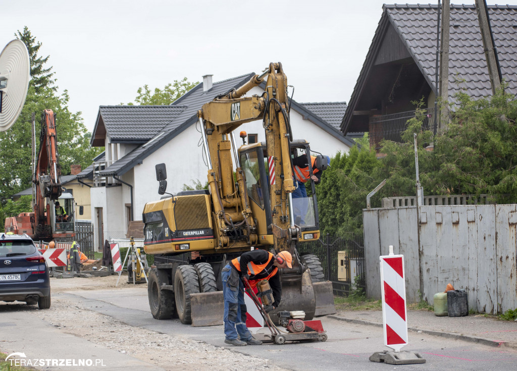 Trwają prace na ul. Kościuszki. Kiedy zostanie zamknięta cała ulica?