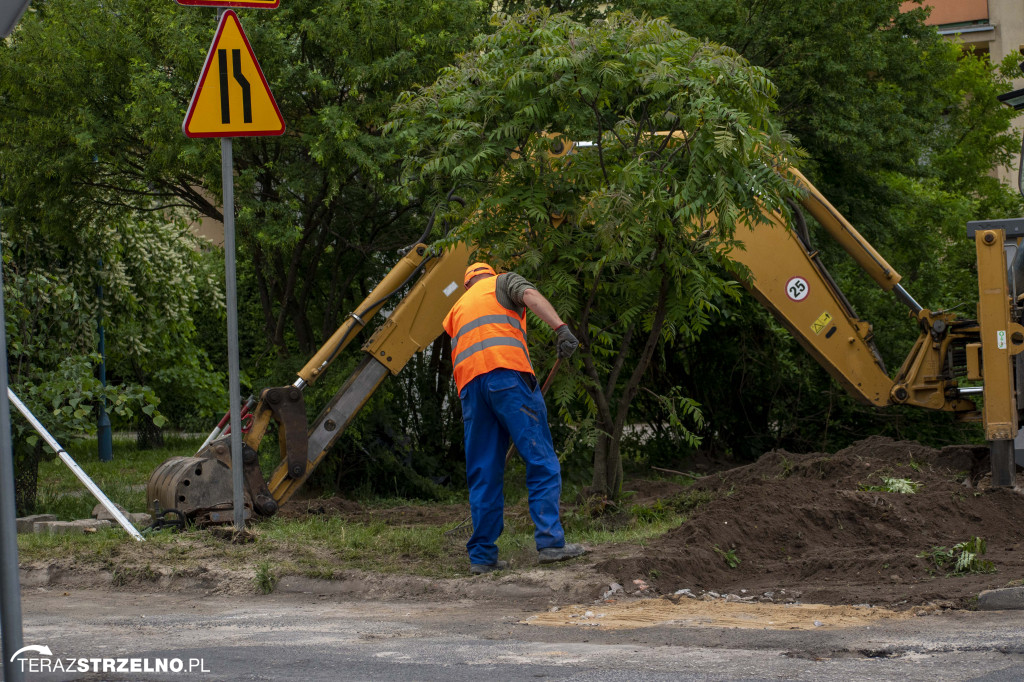 Trwają prace na ul. Kościuszki. Kiedy zostanie zamknięta cała ulica?