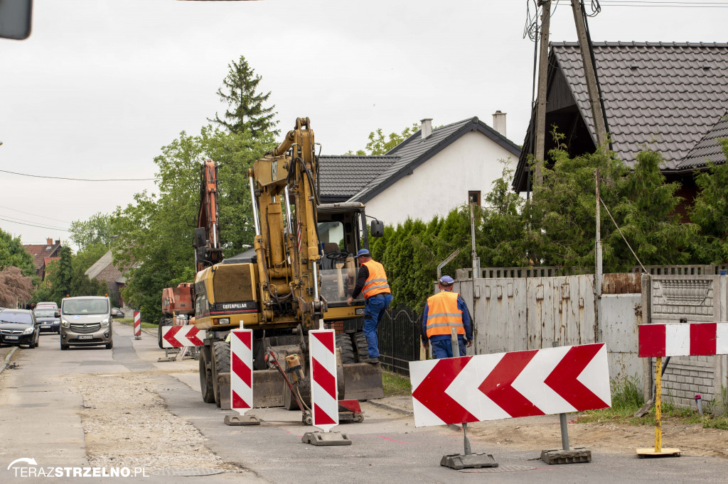 Trwają prace na ul. Kościuszki. Kiedy zostanie zamknięta cała ulica?