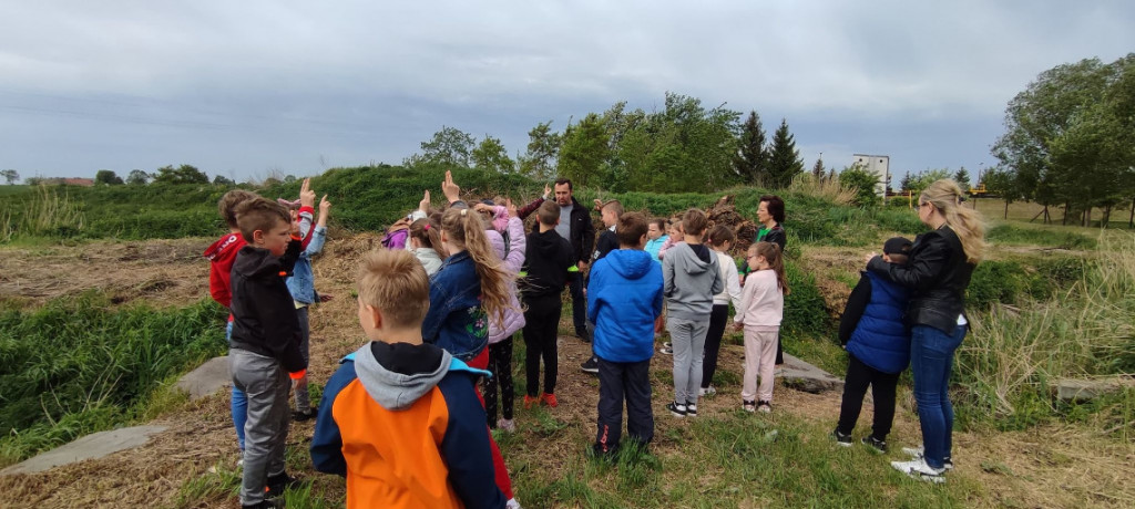 Wyjazd klasy trzeciej do Oczyszczalni Ścieków w Strzelnie Klasztornym