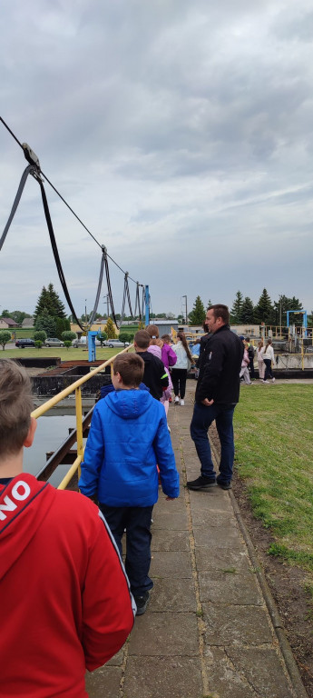 Wyjazd klasy trzeciej do Oczyszczalni Ścieków w Strzelnie Klasztornym