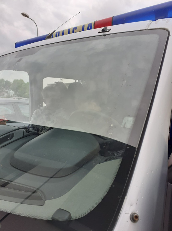 Dzieci z ZSP im. A. A. Michelsona w Strzelnie poznawały pracę policjantów