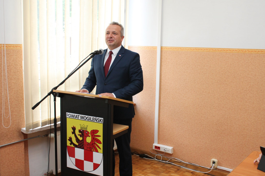 Konferencja prasowa z udziałem Wojewody Mikołaja Bogdanowicza