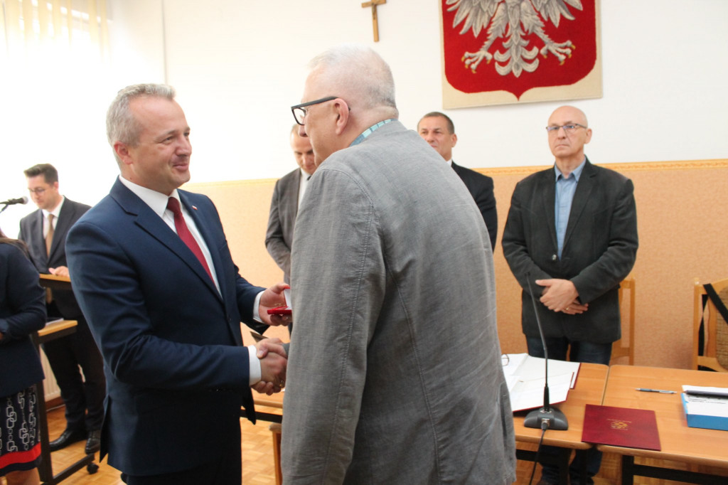Konferencja prasowa z udziałem Wojewody Mikołaja Bogdanowicza