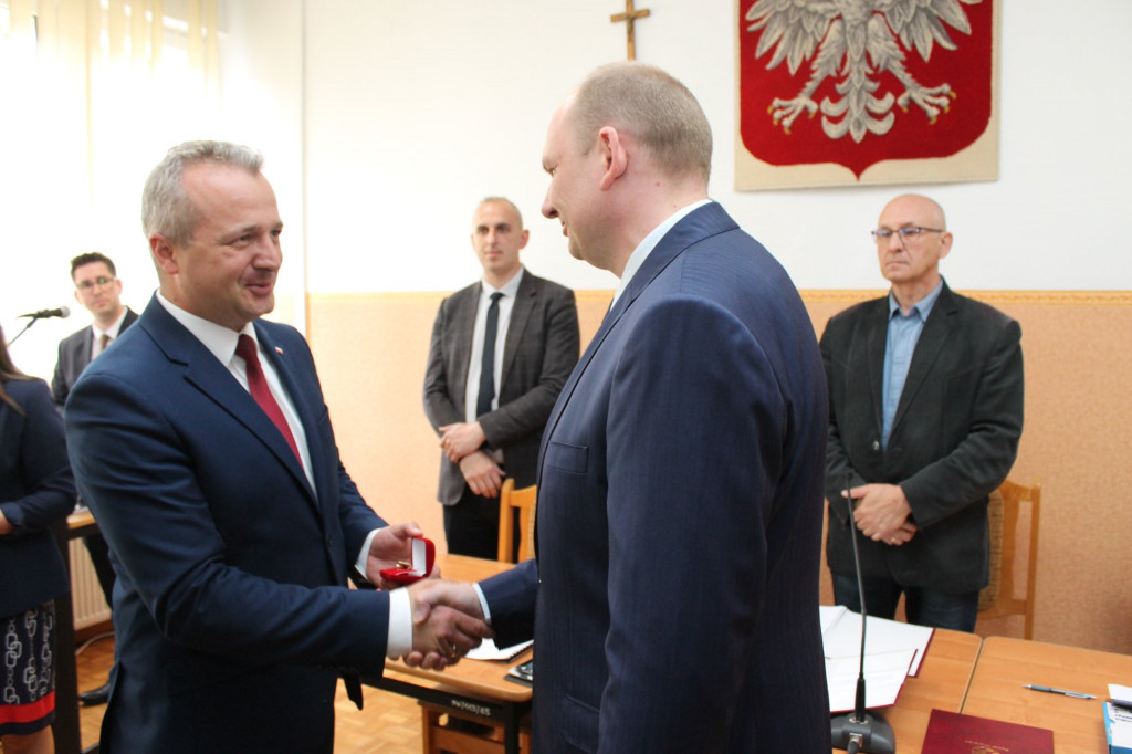 Konferencja prasowa z udziałem Wojewody Mikołaja Bogdanowicza