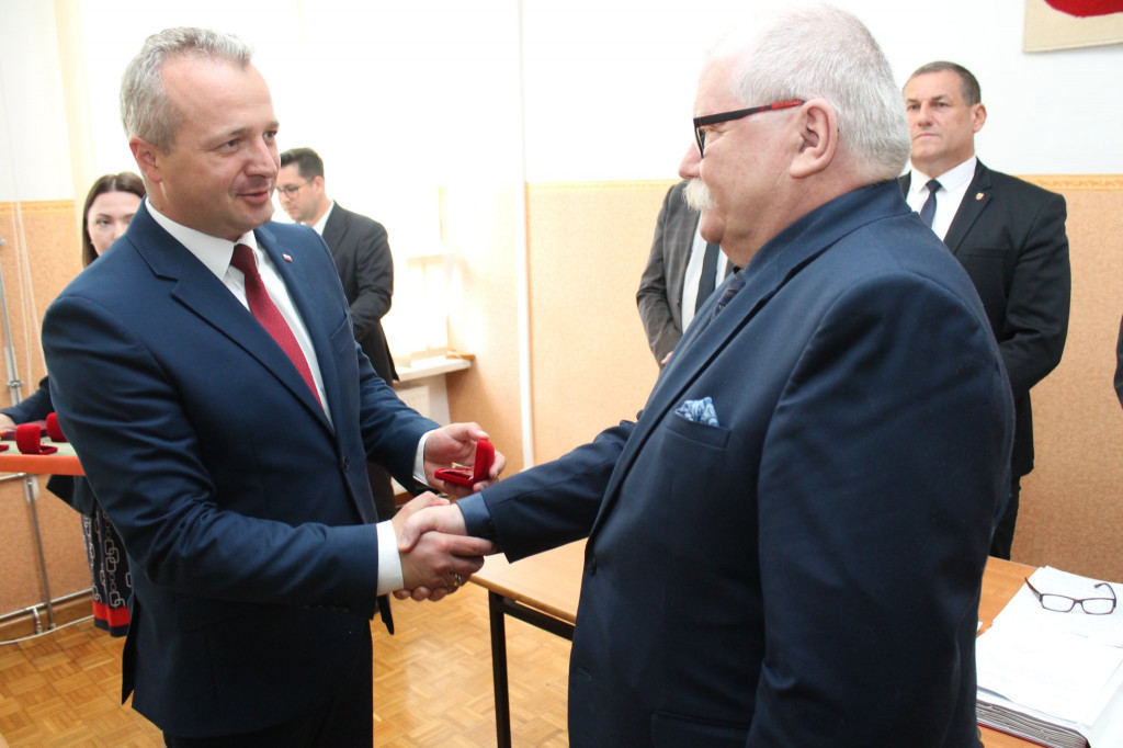 Konferencja prasowa z udziałem Wojewody Mikołaja Bogdanowicza