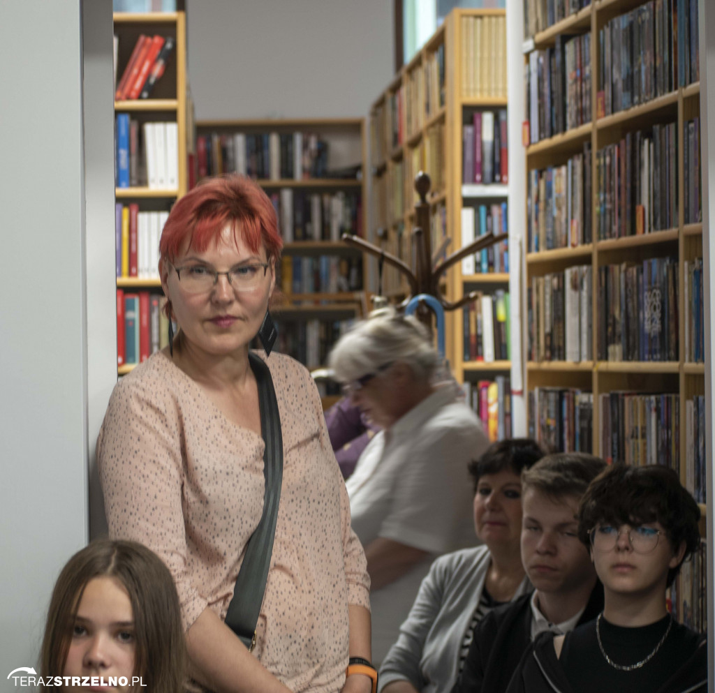 Niezwykle ciekawe spotkanie w strzeleńskiej bibliotece