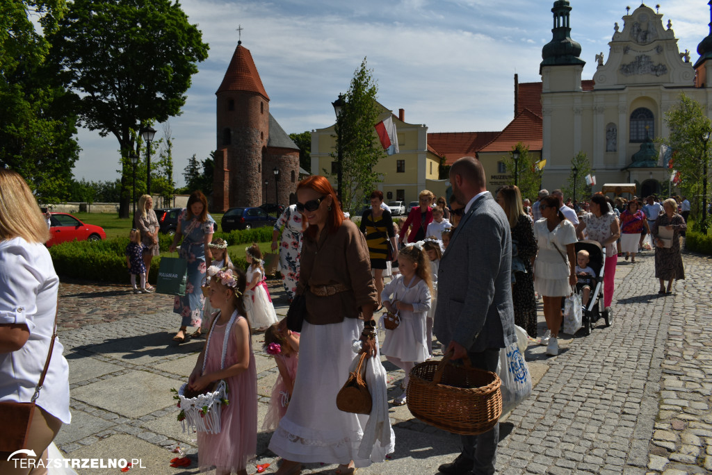 Ulicami Strzelna przeszła procesja Bożego Ciała - galeria