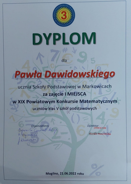 Sukcesy uczniów szkół naszej gminy