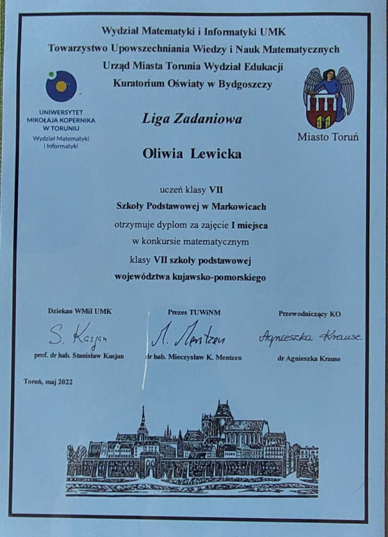 Sukcesy uczniów szkół naszej gminy