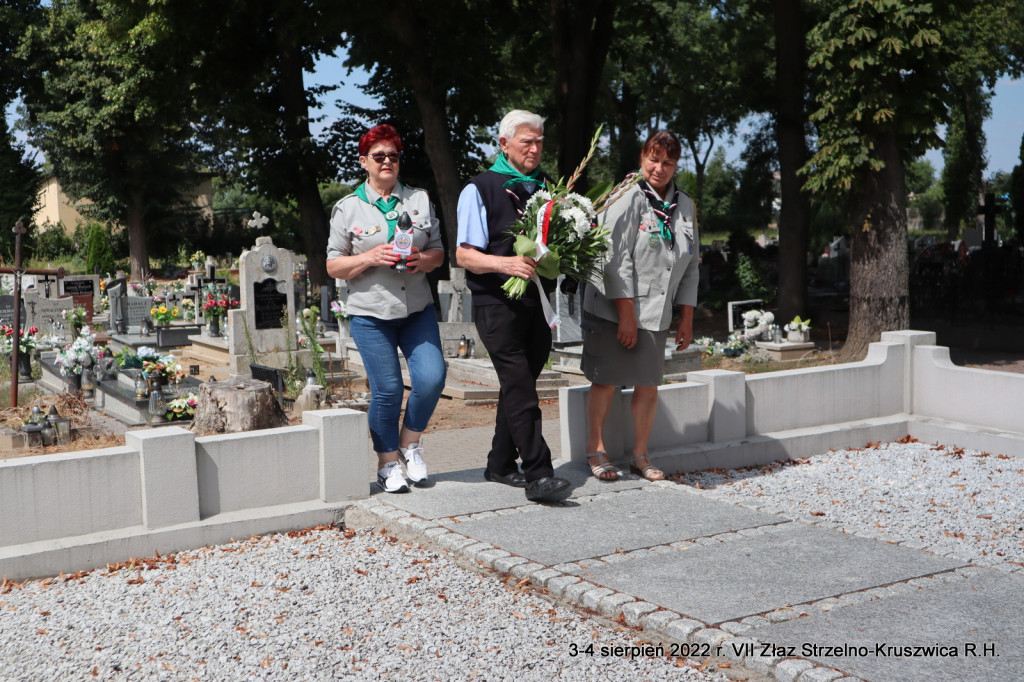 VII Harcerski Złaz Strzelno - Kruszwica. Starszyzna harcerska odwiedziła także Strzelno