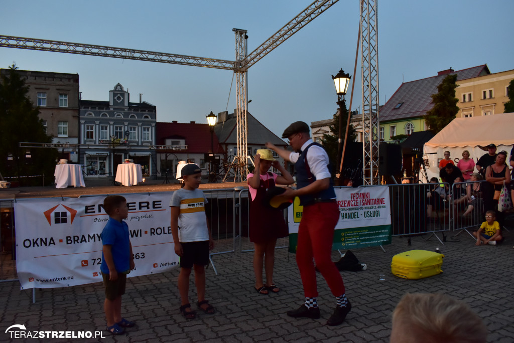 Wieczorne show na Festiwalu Czekolady - artyści zgromadzili tłumy na strzeleńskim Rynku, cz.I