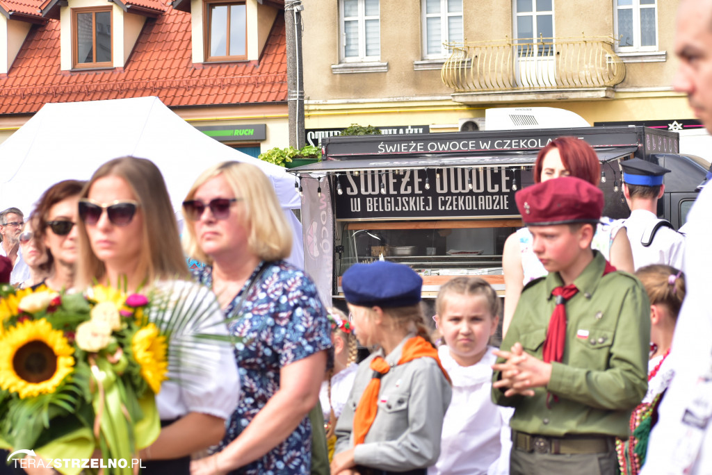 Podziękowanie Bogu za plony - dożynki gminno - parafialne - Strzelno 2022