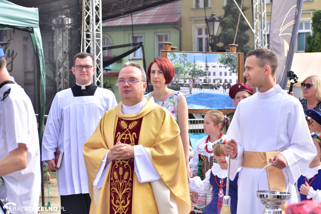 Podziękowanie Bogu za plony - dożynki gminno - parafialne - Strzelno 2022