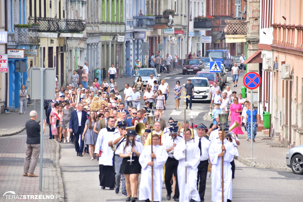 Podziękowanie Bogu za plony - dożynki gminno - parafialne - Strzelno 2022