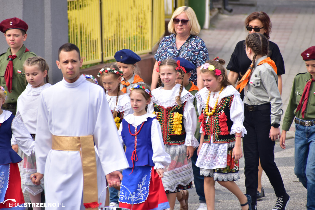Podziękowanie Bogu za plony - dożynki gminno - parafialne - Strzelno 2022