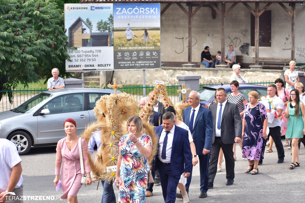 Podziękowanie Bogu za plony - dożynki gminno - parafialne - Strzelno 2022